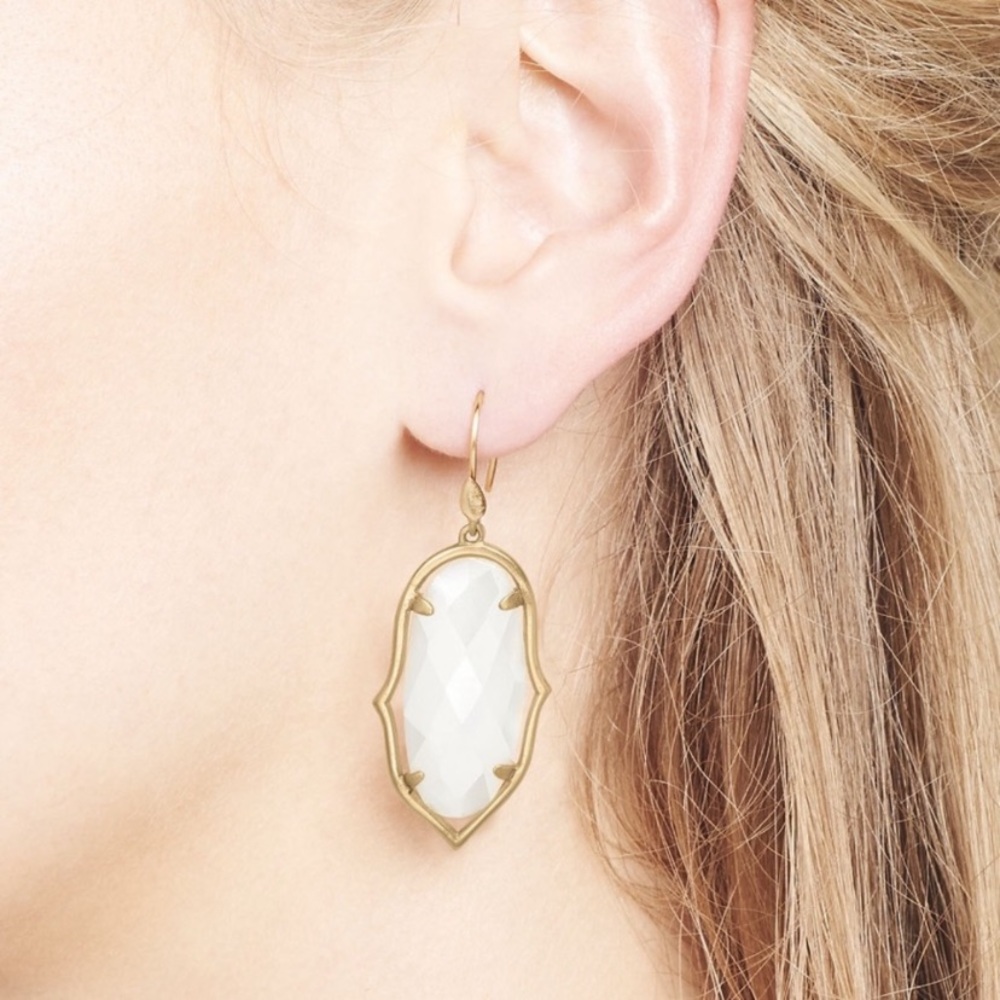 Stella & Dot Gold Amala Chandeliers